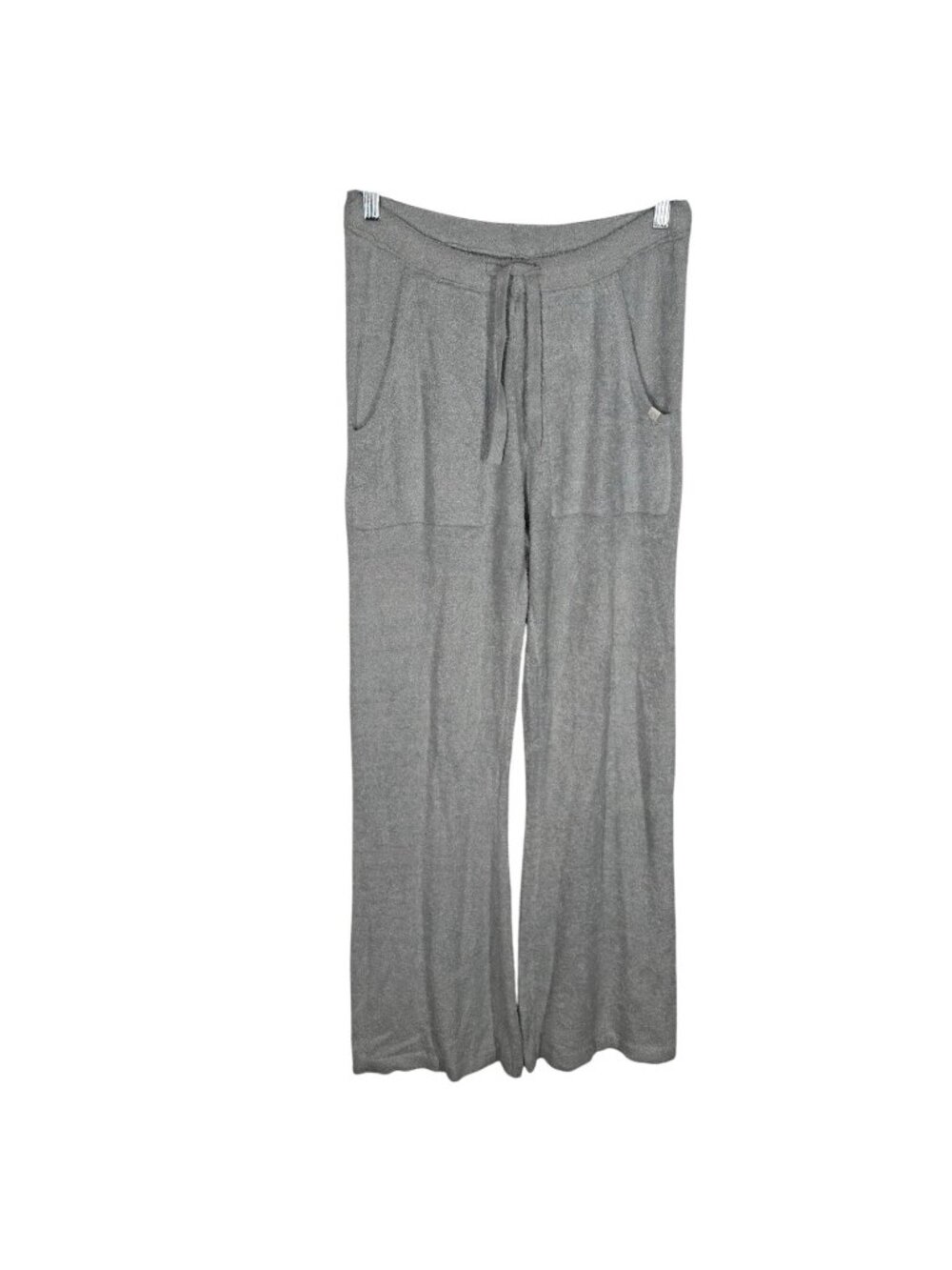 Kashwere Women XS Ocean Gray Comfort Lounge Drawstring Wide Leg Pant NWT